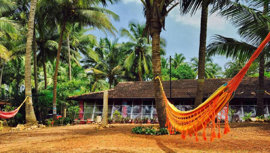 The Yuppi Hippi Hideout Hotel Anjuna Exterior foto
